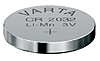 Lithium CR batterijen