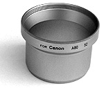 Adapter tube voor Canon A80 52mm