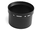 Adapter tube voor Canon S3 naar 58mm